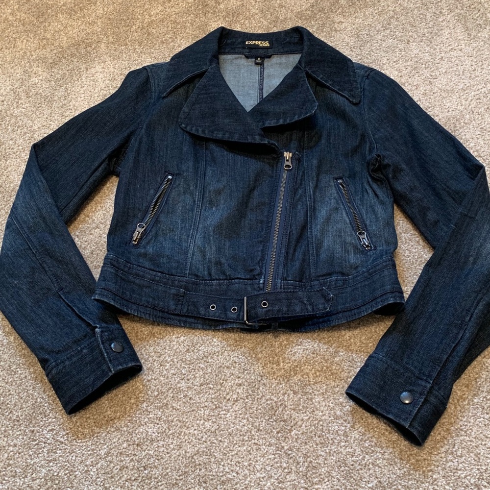 Women’s Express Motorcycle Jean Jacket
